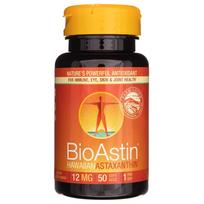 Nutrex Hawaii „BioAstin“ ® astaksantinas 12 mg – 50 minkštųjų kapsulių