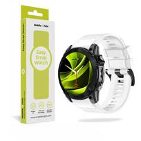 Mobile Origin Lengvai keičiamas QuickFit dirželis, skirtas Garmin ES2, 26 mm, baltas