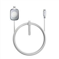 Kabelis įkroviklis Nomad Universal Cable for Apple Watch, 1,5m, white