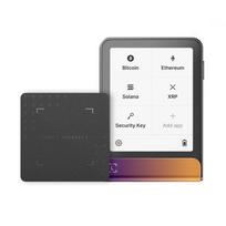 Aparatinė piniginė kriptovaliutoms Ledger Flex Ferro Fuchsia Crypto su atstatymo raktu