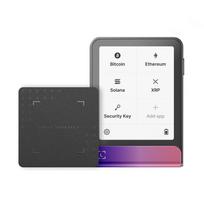 Aparatinė piniginė kriptovaliutoms Ledger Flex Crimson Magenta Crypto Hardware su atstatymo raktu