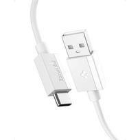 Spigen Essential USB A to USB C 60W Cable, white EB6020AC