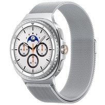 Spigen Metal Fit, silver - Samsung Samsung Galaxy Watch 8 (40/44/46mm)