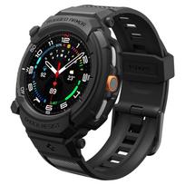Spigen Rugged Armor Pro, matte black - Galaxy Watch 8 Classic (46mm)