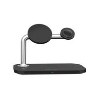 Mobile Origin 3in1 Wireless Magnetic Charger MO1, black
