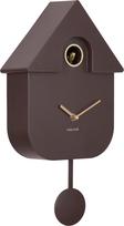Karlsson Sieninis laikrodis Modern Cuckoo Oro, tamsiai rudas
