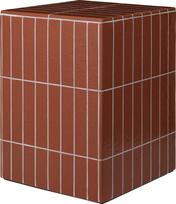 Ferm Living Šoninis staliukas Pillar 32 x 42 cm, rudas
