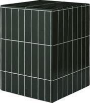 Ferm Living Šoninis staliukas Pillar 32 x 42 cm, tamsiai žalias