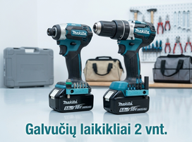 Makita antgalių laikiklis ant akumuliatoriaus – 2 vnt.