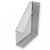 Dokumentų stovas vertikalus perf.metalo, sidabrinis PENWORD 8222SL