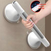 New Suction Cup Bathroom Grab Rails Non-slip No Punching Shower Safety Grab Bar Suction Safety Handle Elderly/Children 40 X 60cm balta