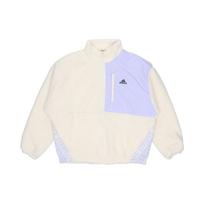 Adidas Boa High Collar Thickened Casual Sport Jacket Women Jacket Off-White HD0363 XL