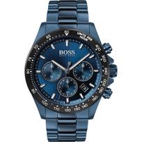 BOSS Hero Mėlynas Metalinis Apyrankės Vyriškas Kvarcinis Laikrodis 1513758 mėlyna