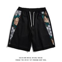 Summer Men Japanese Embroidery Shorts Men Casual Shorts Men Chinese Style Shorts Brand Beach Shorts Male Boardshort M