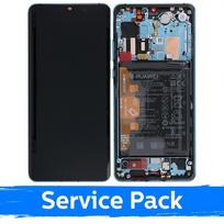 Ekranas skirtas Huawei P30 Pro su rėmeliu / Aurora / (Service Pack)