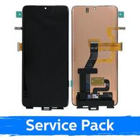 Ekranas skirtas Samsung G998 S21 Ultra juodas (Service Pack) (NF version)