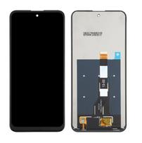 LCD ekranas Nokia X10/X20 su jutikliniu ekranu juodas (atnaujintas) ORG