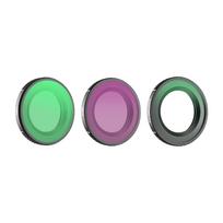 Sunnylife 1/4 colio objektyvo filtrai 3 vnt. – Black Mist + CPL + ND16 Osmo Nano