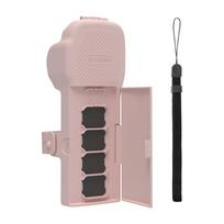 Sunnylife apsauginis dėklas su dirželiu ir lanyard Osmo Pocket 3 (rožinis)