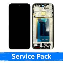 LCD ekranas suderinamas su Xiaomi 15T 5G su rėmeliu / juodas / (Service Pack)