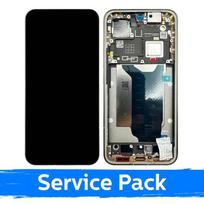 LCD Ekranas suderinamas su Xiaomi 15T Pro 5G su rėmu / Moch Gold / (Service Pack)
