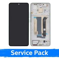 LCD ekranas skirtas Xiaomi Poco X7 Pro 5G su rėmeliu / žalias / (Service Pack)