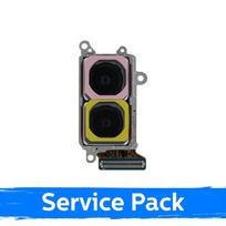 Kamera skirta Samsung G991 S21 galinė kamera / (dviguba) 64M + 12M / (Service Pack)