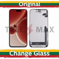 LCD ekranas iPhone 16 Plus juodas (atnaujintas: Telemax)