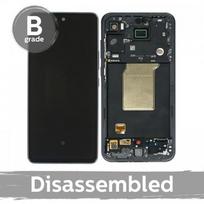 LCD ekranas skirtas Samsung A556 A55 5G su rėmeliu / Ice Blue / (9/10 išardytas)