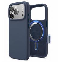 Telefono dėklas „TM MagSafe Silicone“ skirtas iPhone 17 Pro Max / Dark Blue /