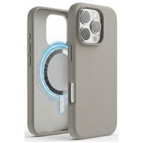 Telefono dėklas „TM MagSafe Silicone“ skirtas iPhone 15 Pro Max / Clay /