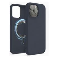 Telefono dėklas „TM MagSafe Silicone“ skirtas iPhone 14 Pro Max / Storm Blue /