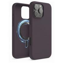 Telefono dėklas „TM MagSafe Silicone“ skirtas iPhone 14 / Elderberry /