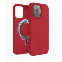 Telefono dėklas „TM MagSafe Silicone“ skirtas iPhone 13 Pro / Strawberry /
