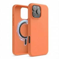 Telefono dėklas „TM MagSafe Silicone“ skirtas iPhone 12 (iPhone 12 Pro) / Peach /