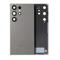 Galinis dangtelis suderinamas su Samsung S938 S25 Ultra / Titanium Gray / (su kameros objektyvu) OEM