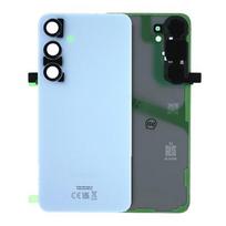 Galinis dangtelis suderinamas su Samsung S926 S24 Plus / Sapphire Blue / (su kameros objektyvu) OEM