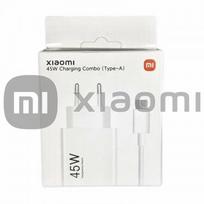 Įkroviklis Xiaomi MDY-17-EF (BHR07SLEU) baltas 45W (su pakuote) + laidas Type-C / Originalus 100% /