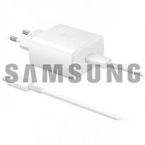 USB laidas Samsung EP-T4511 baltas 45W (su pakuote) + Type-C 180cm laidas / 100% Originalus /