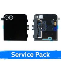 LCD ekranas Samsung F741 Z Flip6 (IŠORINIS) su rėmeliu / Mint / (Service Pack)