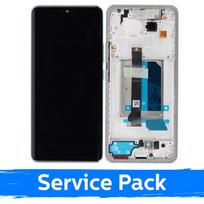 LCD ekranas Xiaomi Redmi Note 14 Pro+ 5G su rėmeliu / Frost Blue / (Service Pack)