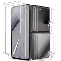 Ekrano apsauga Flexible Clear HD rinkinys 2in1 Samsung F751 Z Flip7 (Bulk)