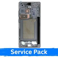 Vidurinis rėmas Samsung S938 S25 Ultra / Titanium White Silver (Blue) / (Service Pack)