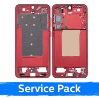 Vidurinis rėmas Samsung S936 S25 Plus / Coral Red / (Service Pack)