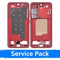 Vidurinis rėmas Samsung S931 S25 / Coral Red / (Service Pack)