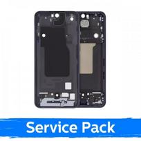 Vidurinis rėmas Samsung A556 A55 5G / Black / (Service Pack)