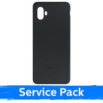 Galinis dangtelis suderinamas su Samsung G736 Xcover 6 Pro / juodas / (Service Pack)