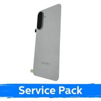 Galinis dangtelis suderinamas su Samsung A566 A56 5G / sviesi pilka / (Service Pack)