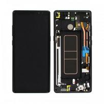 LCD ekranas suderinamas su Samsung N950 Note 8 su rėmeliu / Midnight Black / HQ