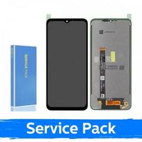 LCD ekranas suderinamas su Samsung G556 Xcover 7 juodas (Service Pack / Aftermarket)(NF versija)
